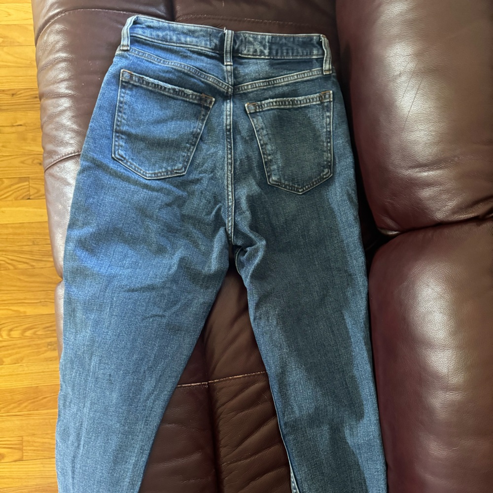 Abercrombie the mom high rise Jean size 26 S. Curve love - Picture 2 of 6